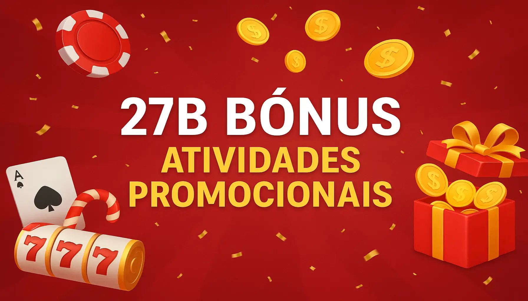 O bônus promocional 27B é uma ótima maneira de começar sua aventura